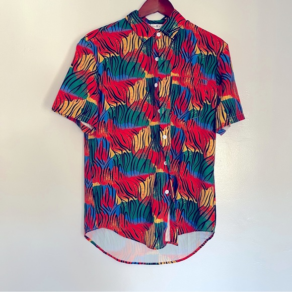 Funky zebra print shirt - Picture 1 of 3